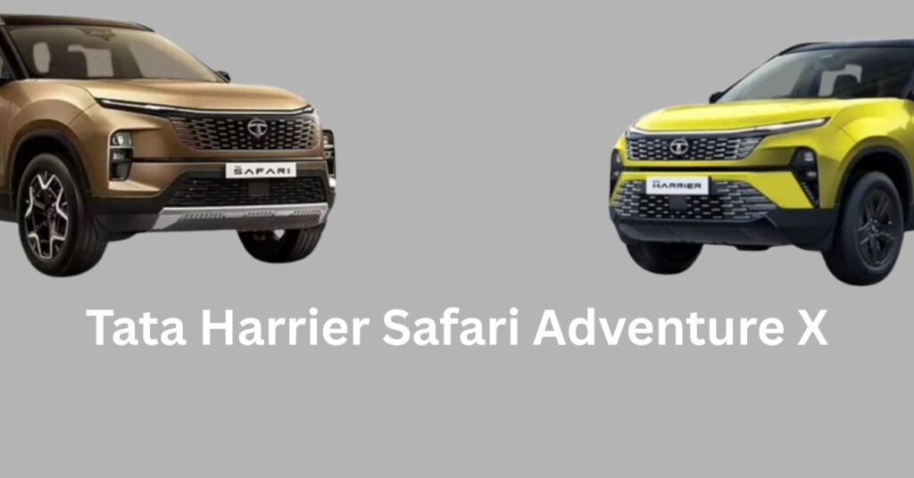 tata harrier safari adventure x